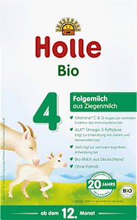 Folgemilch 4 aus Ziegenmilch ab dem 12. Monat  Holle