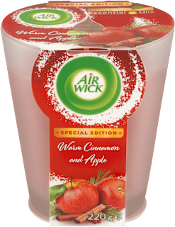 Essential Oils svíčka Jablko a skořice AIR WICK