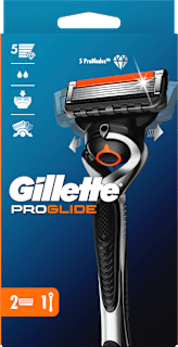 Aparat de ras ProGlide, maner + 2 rezerve Gillette