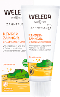 Zahnpasta Gel Kinder fluoridfrei WELEDA