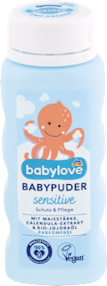 Pudră sensitive pentru bebeluși babylove