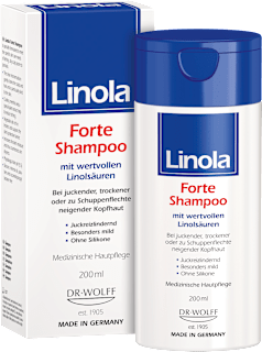 Linola Forte Shampoo mit wertvollen Linolsäuren Linola