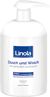 Linola Dusch und Wasch Spender Linola