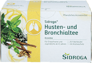 Sidroga Husten- und Bronchialtee 20 Beutel Sidroga