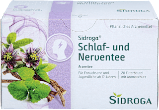 Sidroga Schlaf- und Nerventee 20 Beutel Sidroga
