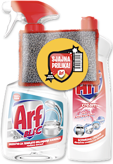 Arf cream i Arf Blic + spužvica za čišćenje Arf