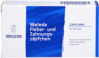 Weleda Fieber- und Zahnungszäpfchen für Kinder WELEDA