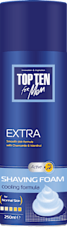 Пяна за бръснене за нормална кожа TOP TEN