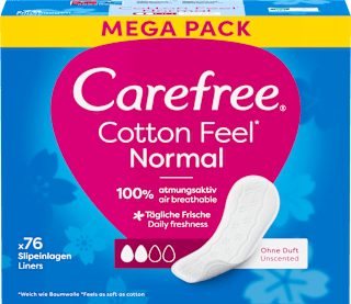 Slipeinlagen Cotton Feel Normal Megapack Carefree