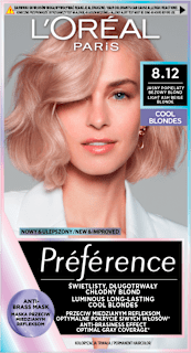 Farba do włosów 8.12 ALASKA L'ORÉAL PARiS PRÉFÉRENCE