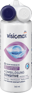 Detergente sensitive per lenti a contatto visiomax