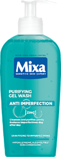 Čistilni gel proti nepravilnostim na koži Mixa