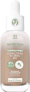 Fondotinta in siero bio - n. 03 DEBORAH MILANO FORMULA PURA