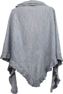 Pončo - Light Grey PURSET
