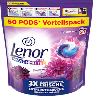 Colorwaschmittel Pods Blütentraum Lenor