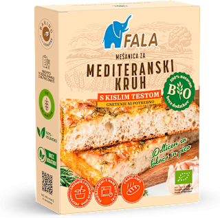 Bio mešanica za mediteranski kruh s kislim testom FALA