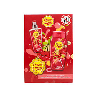 Set de baie cadou cu aromă de cireșe Chupa Chups