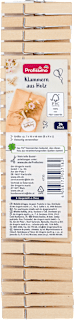 Klammern aus Holz Mini Profissimo