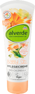 Baby Pflegecreme Gesicht & Körper Calendula alverde BABY