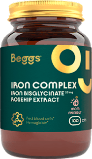 kapsle Iron bisglycinate Beggs