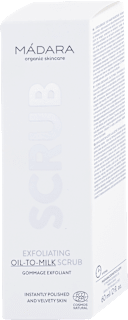 Hydrofilný olejový peeling Scrub Oil-To-Milk MÁDARA organic skincare