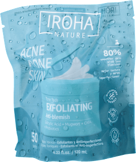 Exfoliačné pleťové tampóny Acne Prone Skin  IROHA nature
