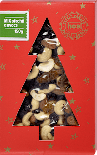 dárková sada Vánoce Mix ořechů a ovoce hos
