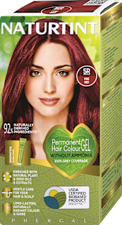 Trajna barva za lase v gelu 5R Fire Red NATURTINT