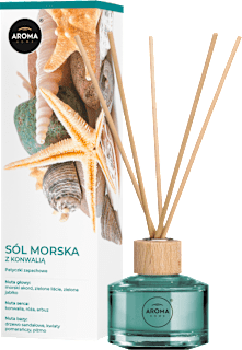 Patyczki zapachowe, sól morska z konwalią AROMA HOME