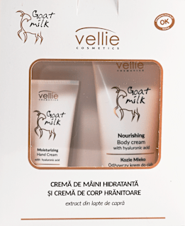 Set cremă de mâini + cremă de corp  Vellie