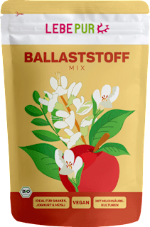 Getränkepulver Ballaststoff Mix Lebepur