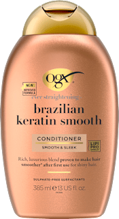 kondicionér pro silné a hladké vlasy brazilský keratin OGX