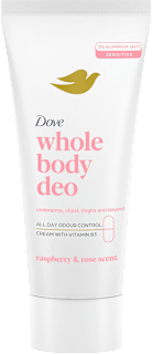 Krémový dezodorant Whole Body Deo - Raspberry & Rose  Dove
