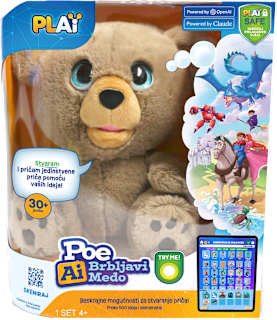 Interaktivna igračka – medvjedić Poe Dekoracija i uređenje