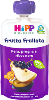 Frutta frullata pera prugna e ribes HiPP