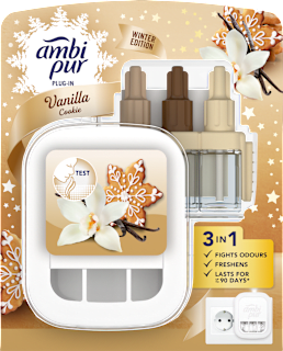 3volution osvěžovač vzduchu s náplní do osvěžovače vzduchu Vanilla Cookie Ambi Pur