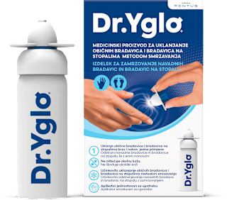 Skin Tag plin za zamrzovanje navadnih bradavic in bradavic na stopalih Dr.Yglo