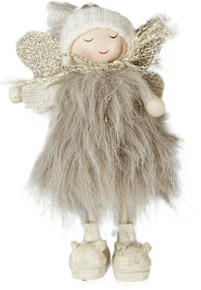 Božićna dekoracija – djevojčica s krilima ZOVAK