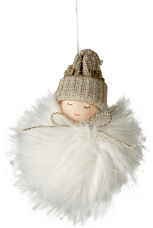 Ukras za bor – bijeli anđeo ZOVAK