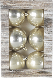 Ukrasi za bor – sjajne zlatne kuglice ZOVAK