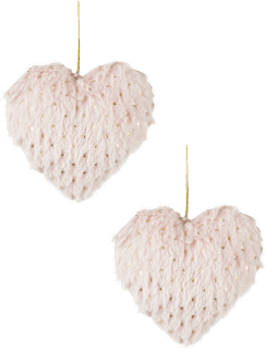 Ukras za bor krzneno srce – rozo ZOVAK