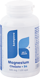 Kapsuly Magnesium chelát + B6  Kompava