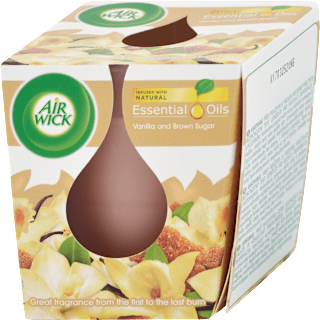 Vonná sviečka v skle Vanilka a karamel Air Wick