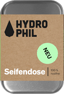 Seifendose aus Aluminium Hydrophil