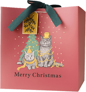 Poklon vrećica Midi – božićne mace, više vrsta Ira Commerce