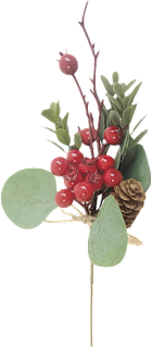 Dekorativni pik s crvenim bobicama Ira Commerce