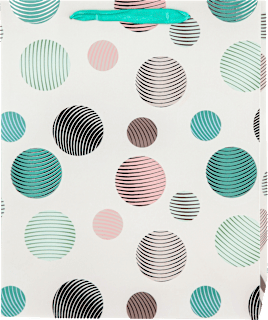 Ukrasna kesa - tirkizni krugovi ZEN GIFT