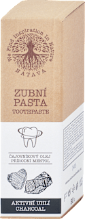 Zubná pasta Aktívne uhlie NATAVA