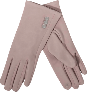 Rukavice s ukrasnim dugmadima - Rose PURSET