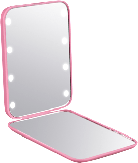 Mini ogledalo - roze Nexus